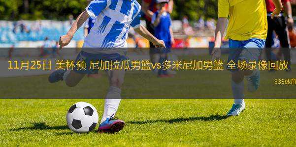 11月25日 美杯預(yù) 尼加拉瓜男籃vs多米尼加男籃 全場錄像回放