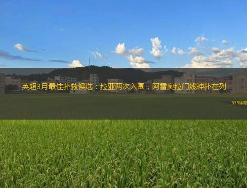 英超3月最佳撲救候選：拉亞兩次入圍，阿雷奧拉門線神撲在列